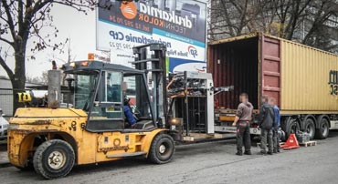 Machinery removals